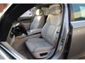 2012 BMW 7 Series Oyster Interior Front Seat Photo