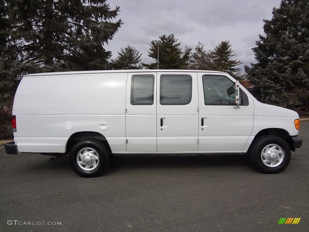 Oxford White 2007 Ford E Series Van E350 Super Duty Commercial Exterior Photo #78482501
