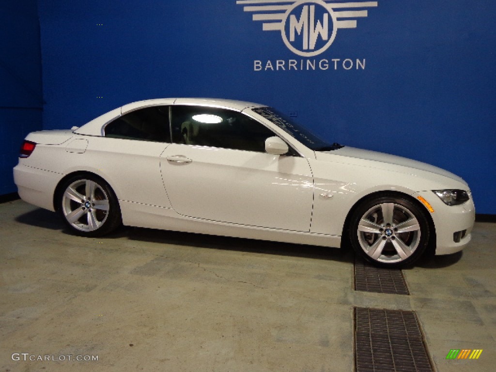 2010 3 Series 335i Convertible - Alpine White / Cream Beige photo #5