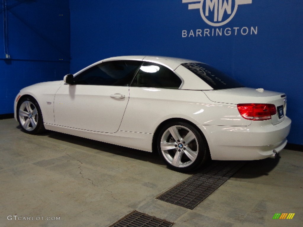 2010 3 Series 335i Convertible - Alpine White / Cream Beige photo #9