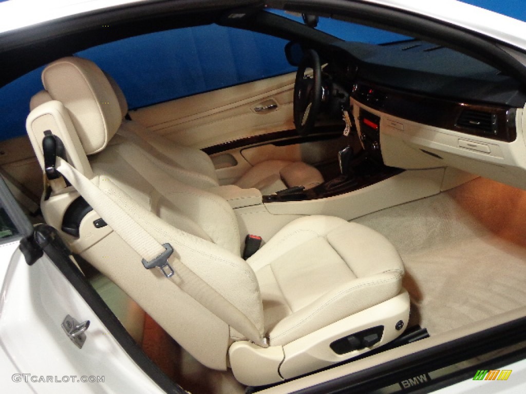 2010 3 Series 335i Convertible - Alpine White / Cream Beige photo #20