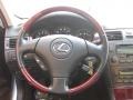 2003 Lexus ES Black Interior Steering Wheel Photo
