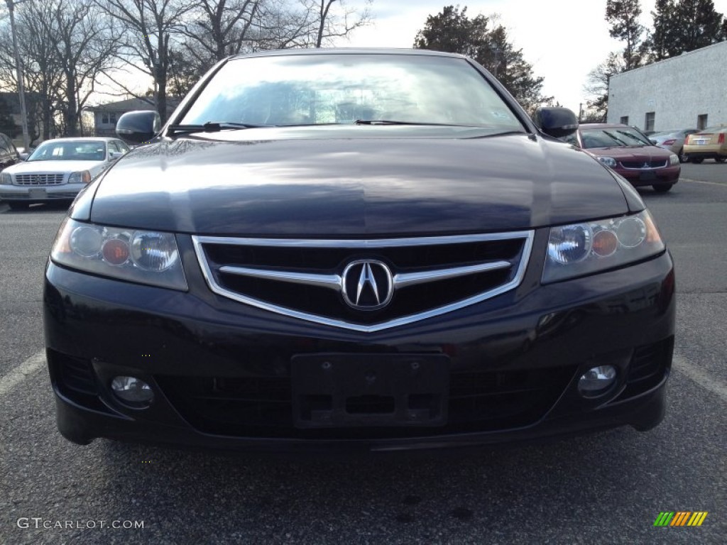 2008 TSX Sedan - Nighthawk Black Pearl / Parchment photo #2