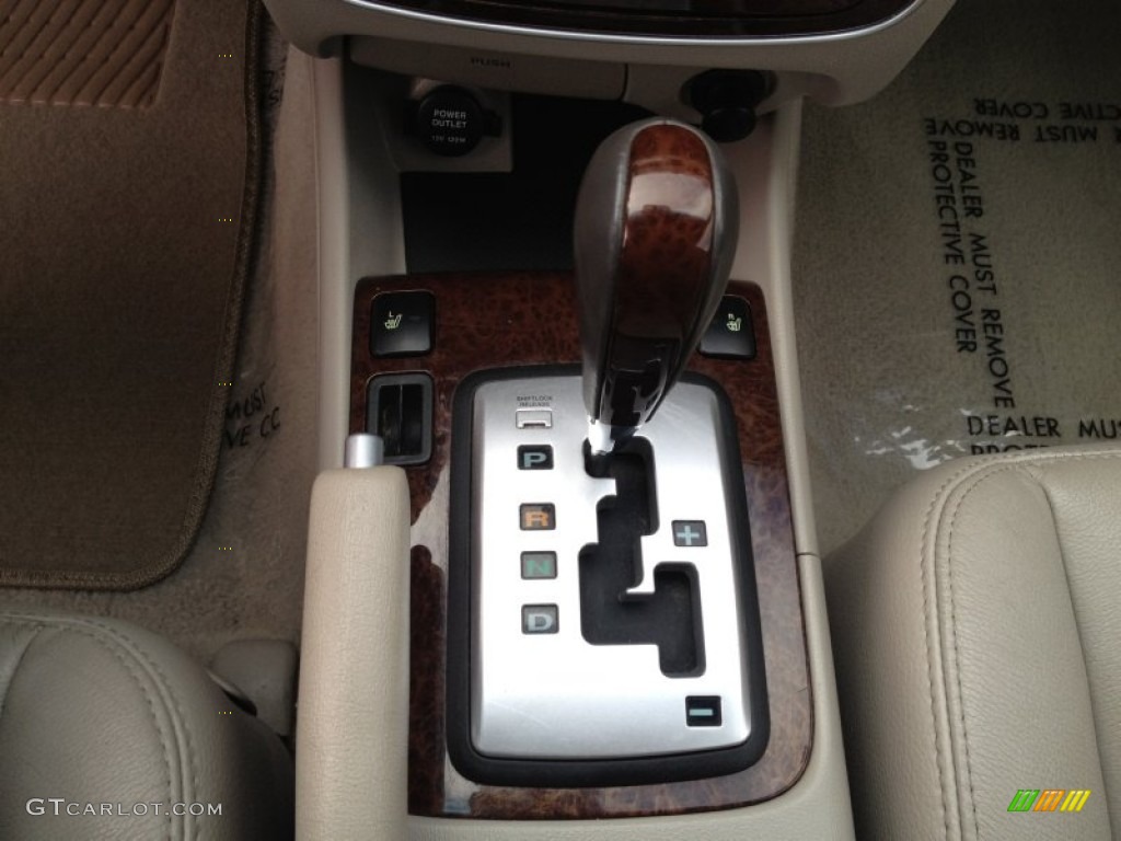 2008 Hyundai Sonata Limited V6 5 Speed Shiftronic Automatic Transmission Photo #78484471