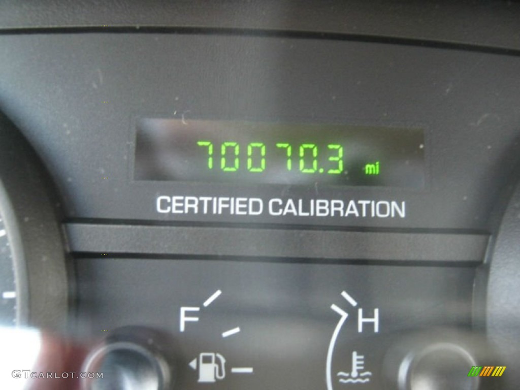 2008 Ford Crown Victoria Police Interceptor Gauges Photo #78484876
