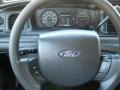 2008 Ford Crown Victoria Charcoal Black Interior Steering Wheel Photo