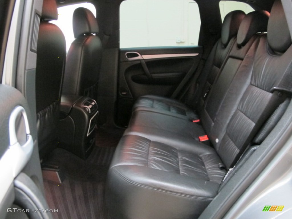 Black Interior 2008 Porsche Cayenne S Photo #78485071