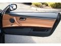 Saddle Brown Dakota Leather Door Panel Photo for 2010 BMW 3 Series #78485123