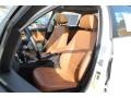 Saddle Brown Dakota Leather Front Seat Photo for 2011 BMW 3 Series #78485459