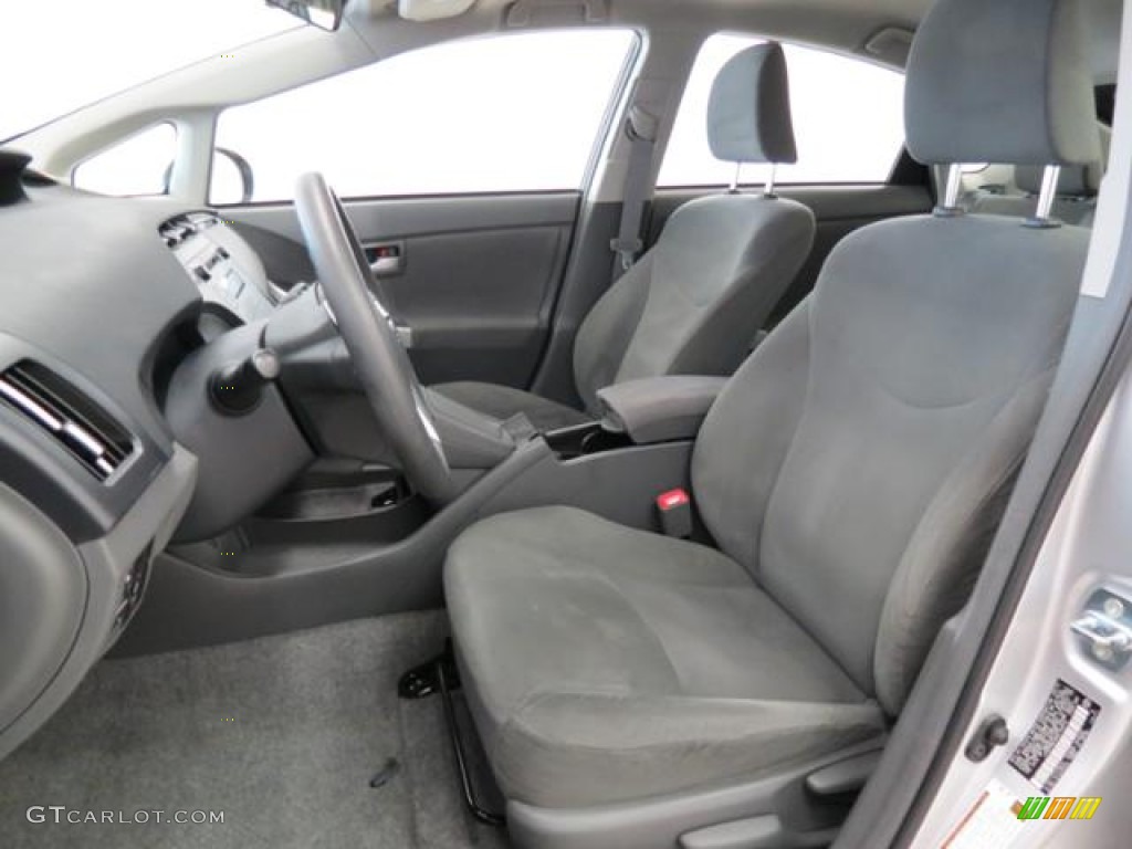 2010 Prius Hybrid II - Classic Silver Metallic / Dark Gray photo #8