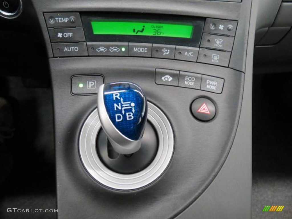 2010 Prius Hybrid II - Classic Silver Metallic / Dark Gray photo #15