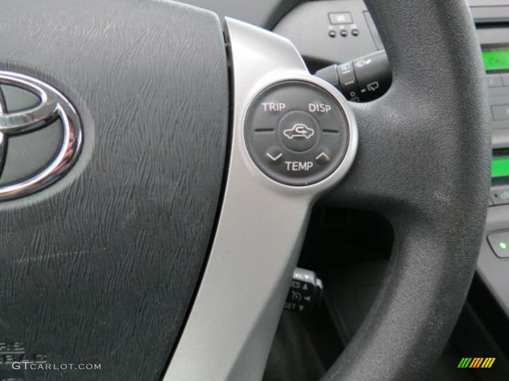 2010 Prius Hybrid II - Classic Silver Metallic / Dark Gray photo #17