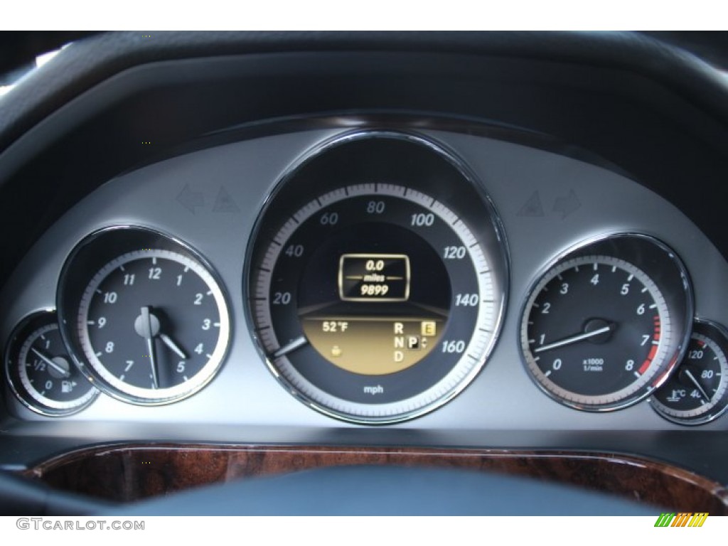 2012 Mercedes-Benz E 350 4Matic Sedan Gauges Photo #78486206
