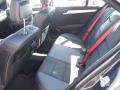 Black/Red Stitch w/DINAMICA Inserts Rear Seat Photo for 2013 Mercedes-Benz C #78486427