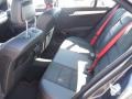Black/Red Stitch w/DINAMICA Inserts 2013 Mercedes-Benz C 250 Sport Interior Color