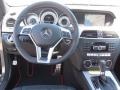 Black/Red Stitch w/DINAMICA Inserts Steering Wheel Photo for 2013 Mercedes-Benz C #78486449
