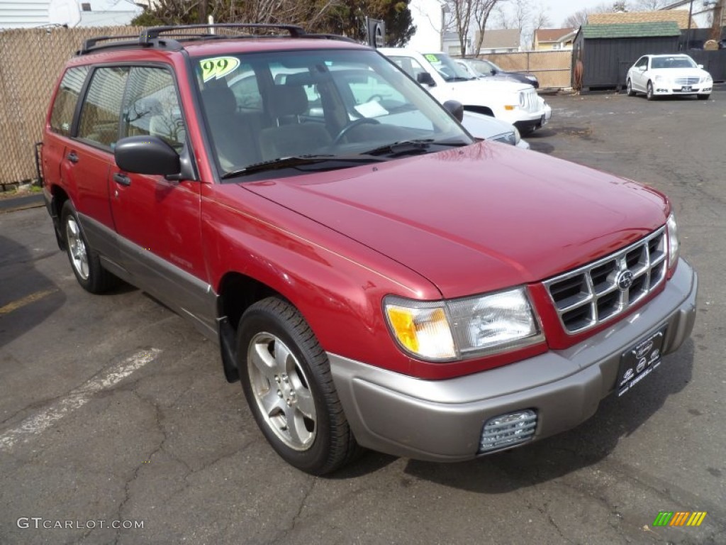 Canyon Red Pearl Subaru Forester
