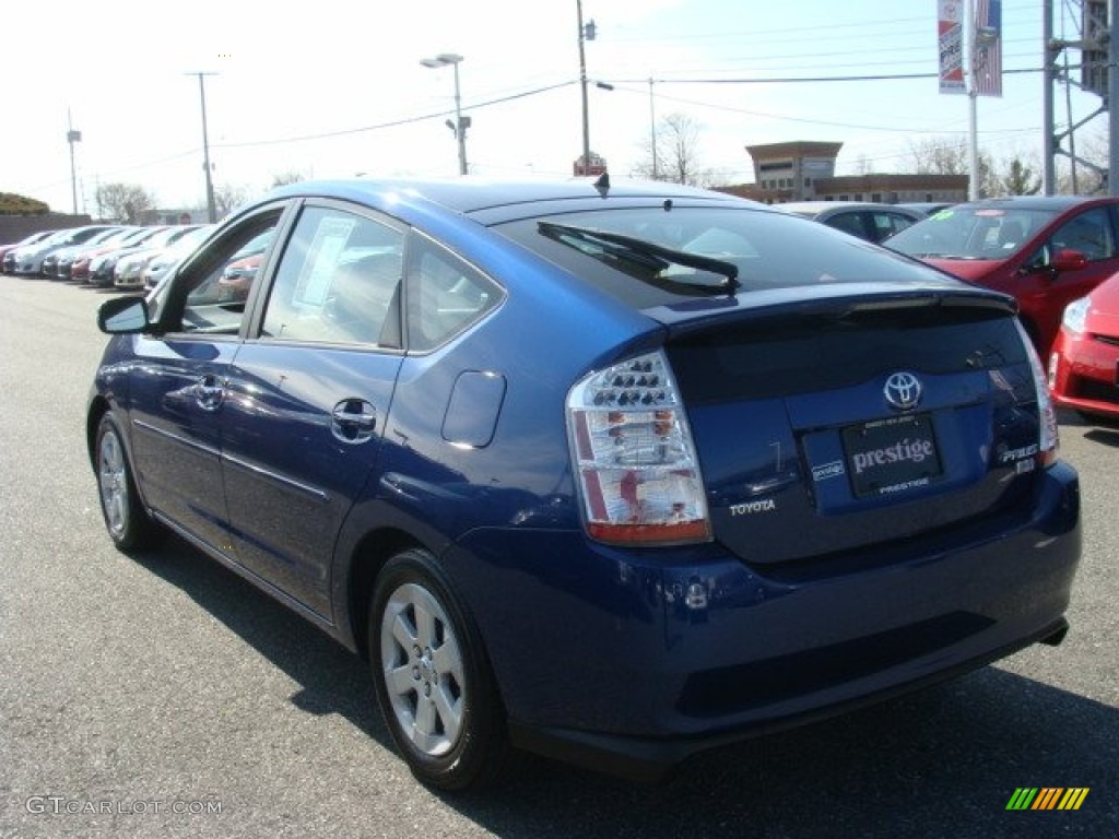 2008 Prius Hybrid - Spectra Blue Mica / Gray photo #4