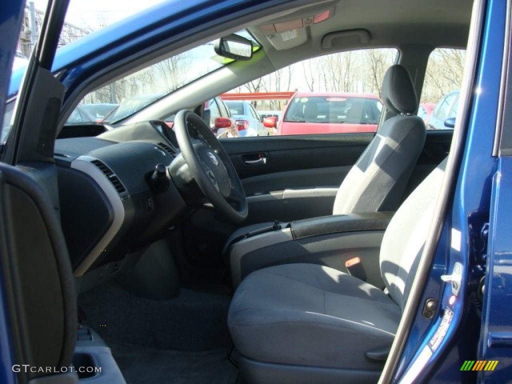 2008 Prius Hybrid - Spectra Blue Mica / Gray photo #7