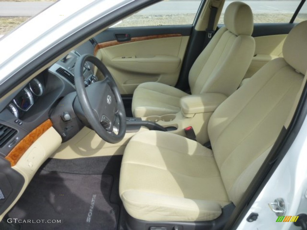2009 Hyundai Sonata GLS Front Seat Photo #78487337