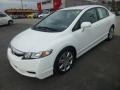 Taffeta White - Civic LX Sedan Photo No. 3