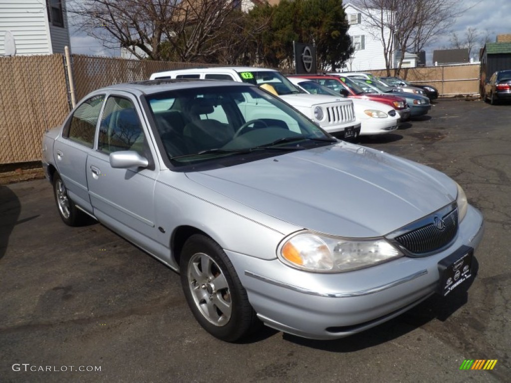 2000 Mystique LS - Silver Frost Metallic / Graystone photo #1