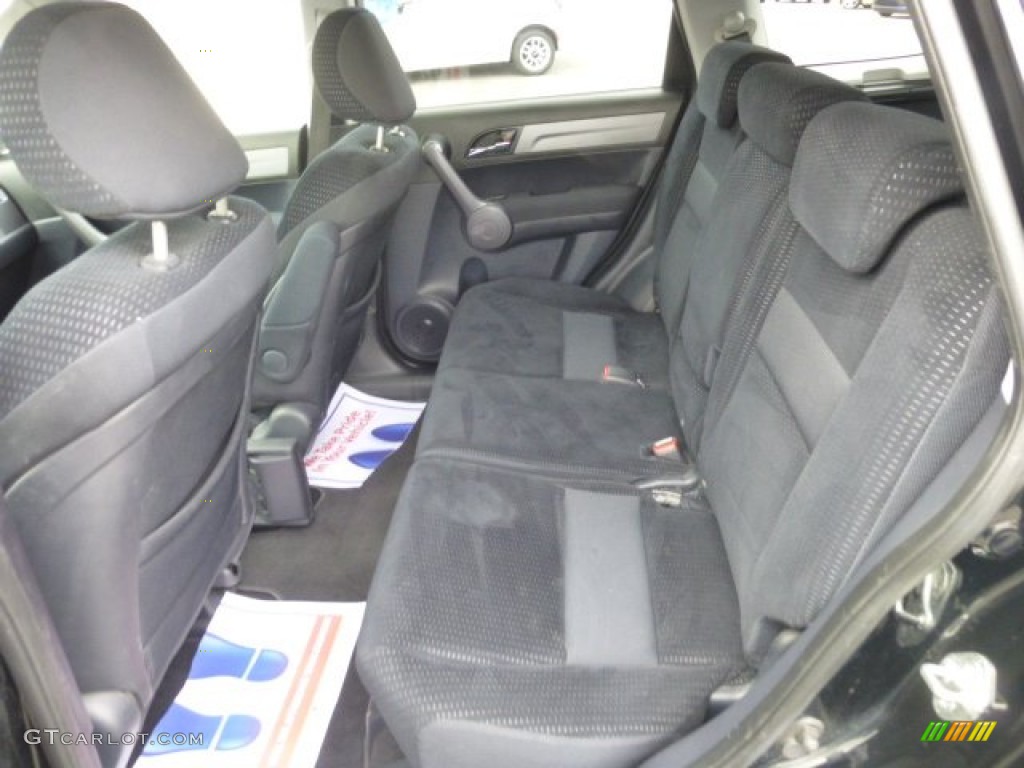 2009 CR-V EX 4WD - Crystal Black Pearl / Black photo #13