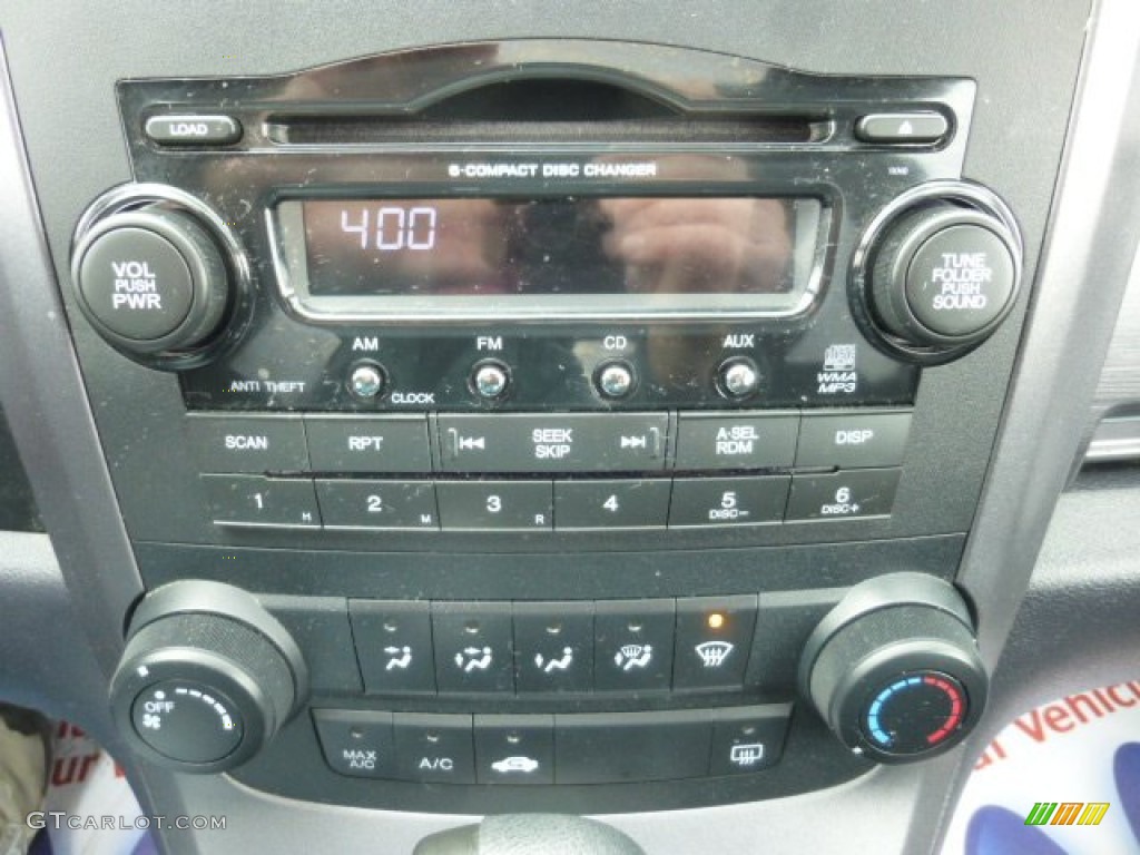 2009 CR-V EX 4WD - Crystal Black Pearl / Black photo #19