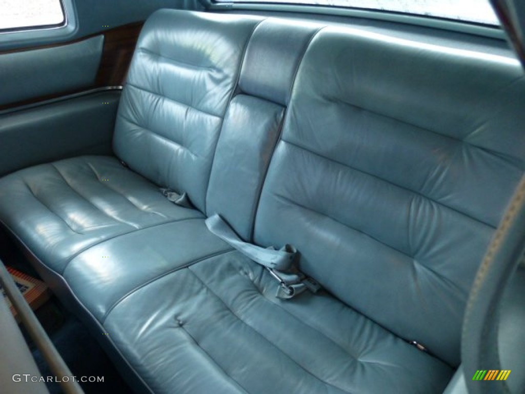 1976 Cadillac DeVille Coupe Interior Color Photos