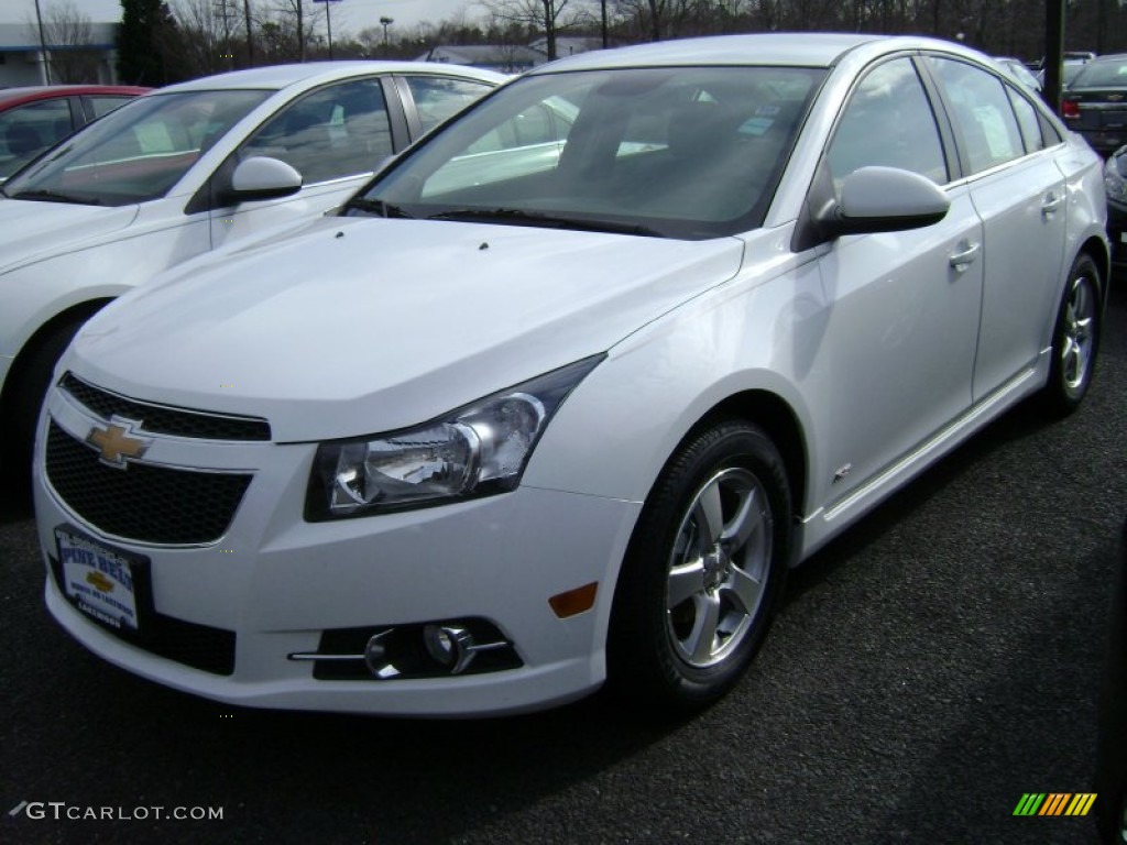 2013 Cruze LT/RS - Summit White / Medium Titanium photo #1