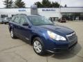 2011 Azurite Blue Pearl Subaru Outback 2.5i Wagon  photo #1