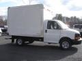 Summit White 2013 Chevrolet Express Cutaway 3500 Moving Van Exterior