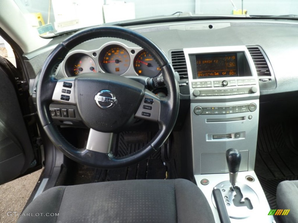 2006 Maxima 3.5 SE - Smoke Metallic / Black photo #21