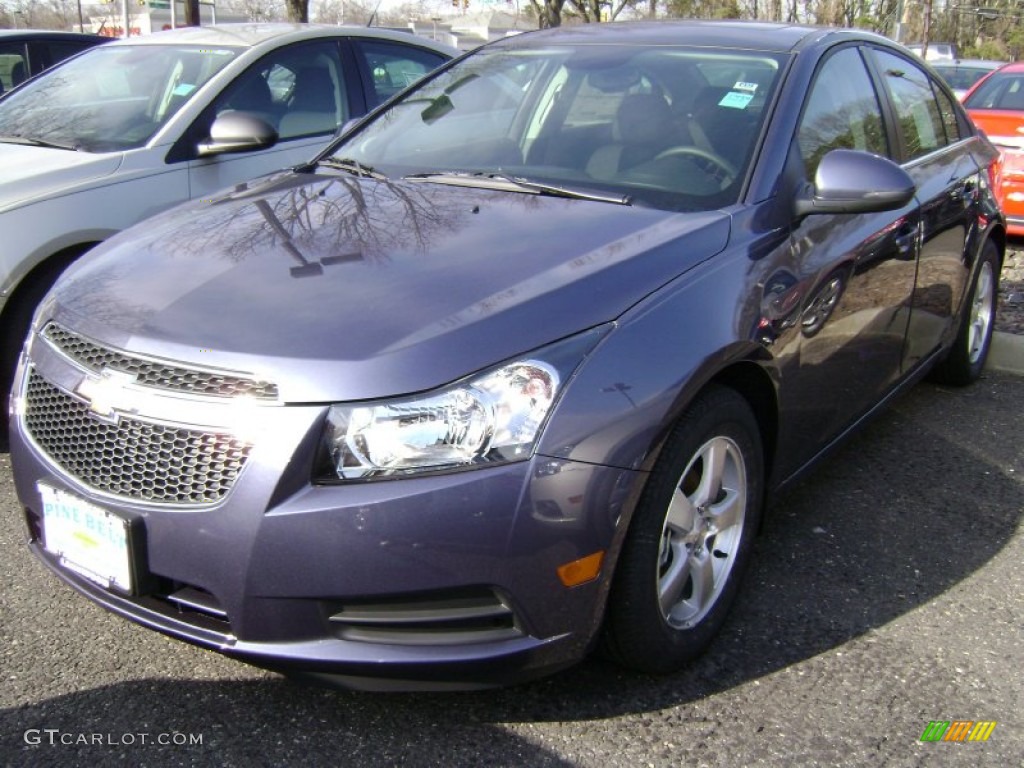 2013 Cruze LT - Atlantis Blue Metallic / Jet Black photo #1