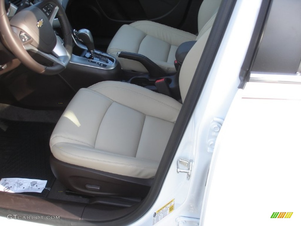 2013 Cruze LTZ/RS - Summit White / Cocoa/Light Neutral photo #2