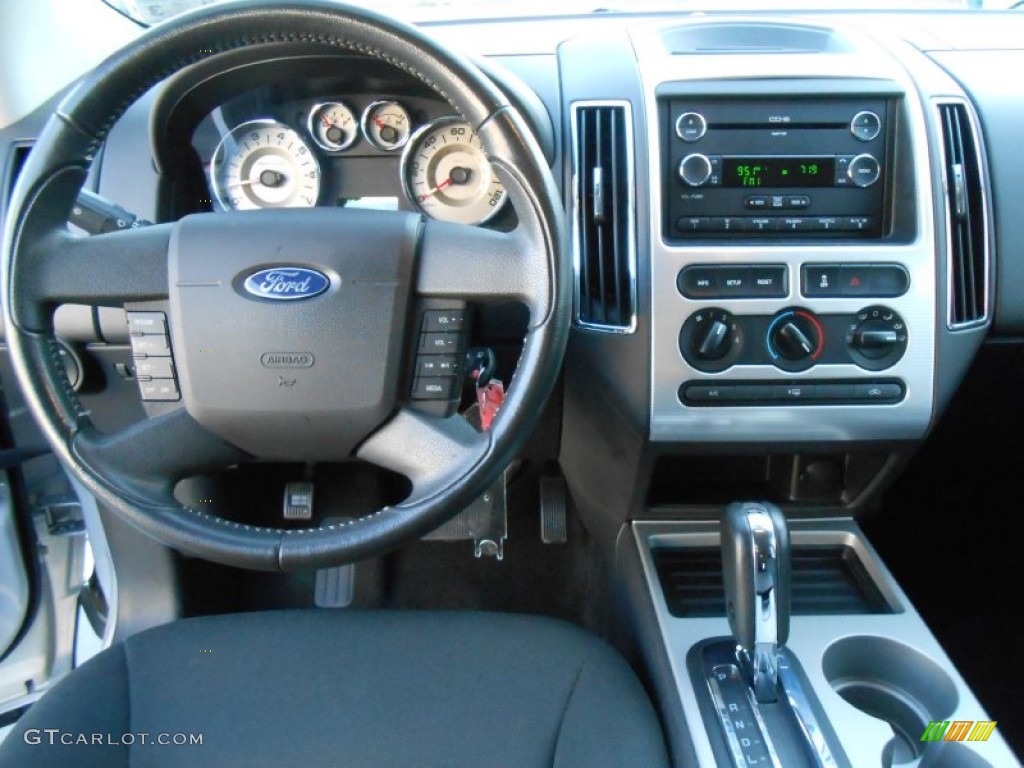 2010 Ford Edge SEL Charcoal Black Dashboard Photo #78490450