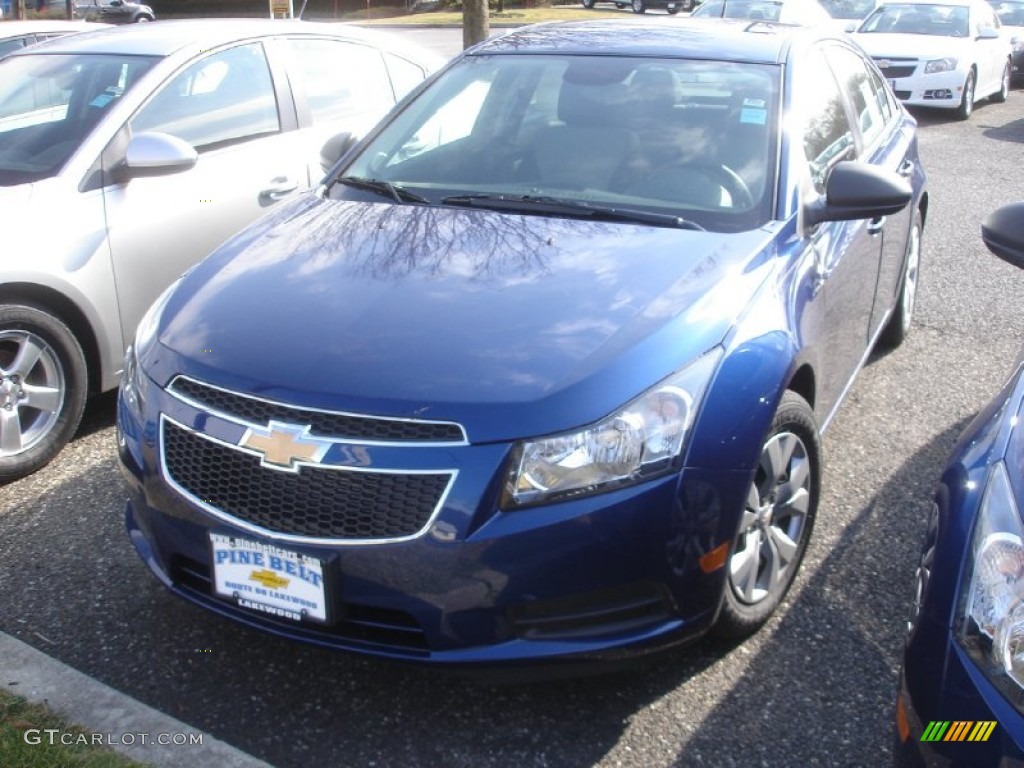 2013 Cruze LS - Blue Topaz Metallic / Jet Black/Medium Titanium photo #1