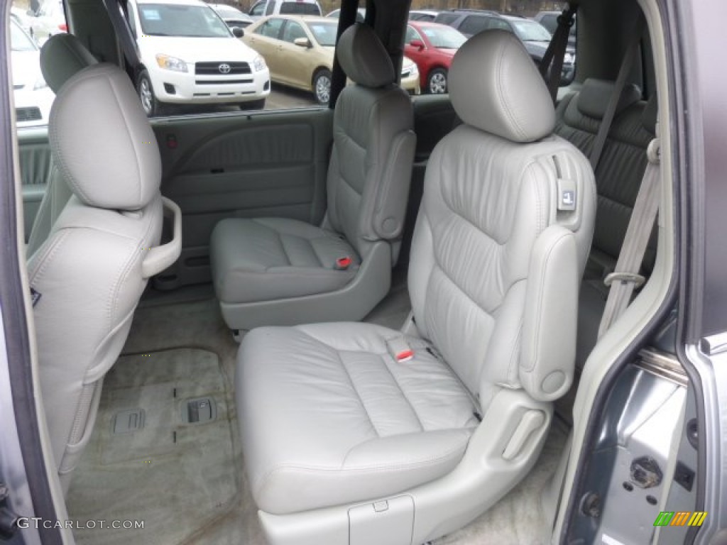 Gray Interior 2006 Honda Odyssey EX-L Photo #78490819