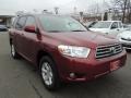 2010 Salsa Red Pearl Toyota Highlander SE 4WD  photo #3