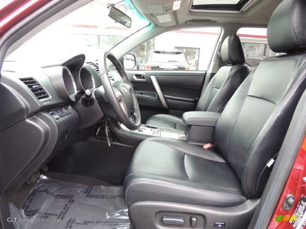 2010 Toyota Highlander SE 4WD Front Seat Photos