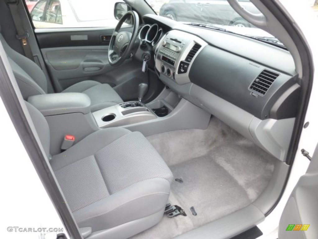 Graphite Gray Interior 2008 Toyota Tacoma V6 TRD Sport Access Cab 4x4 Photo #78491119