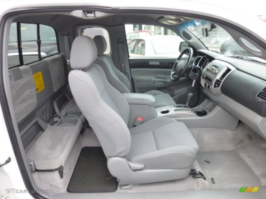 Graphite Gray Interior 2008 Toyota Tacoma V6 TRD Sport Access Cab 4x4 Photo #78491210