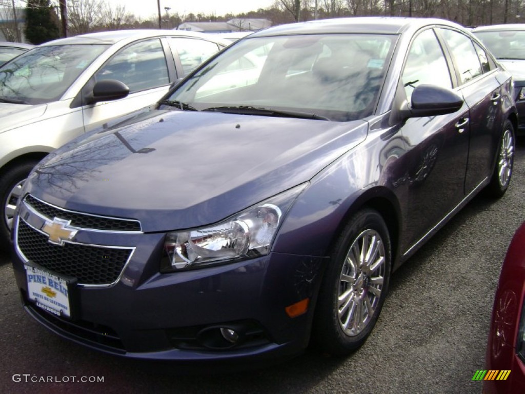 2013 Cruze ECO - Atlantis Blue Metallic / Jet Black photo #1