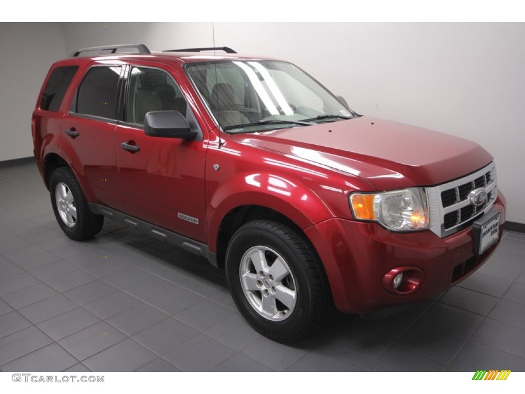 Redfire Metallic 2008 Ford Escape XLT V6 Exterior Photo #78491768