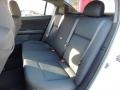 2008 Nissan Sentra SE-R Charcoal Interior Rear Seat Photo