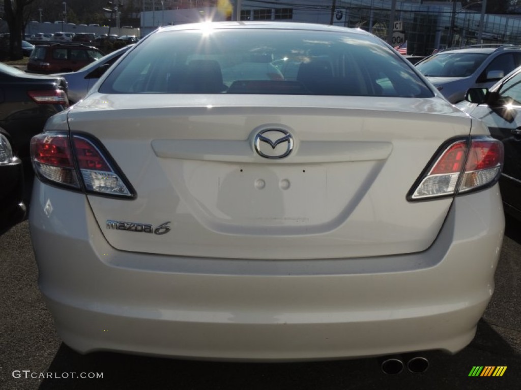 2012 MAZDA6 i Touring Sedan - White Platinum Pearl / Black photo #5