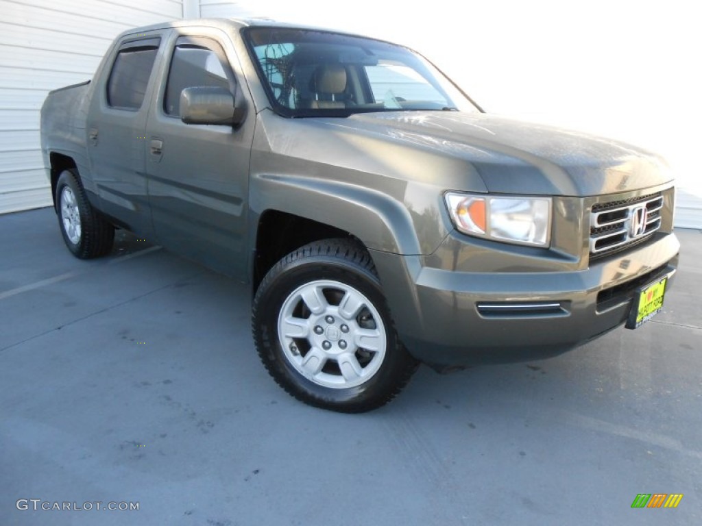 2006 Ridgeline RTL - Amazon Green Metallic / Olive photo #1