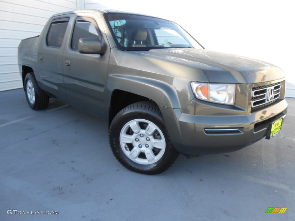 2006 Ridgeline RTL - Amazon Green Metallic / Olive photo #2