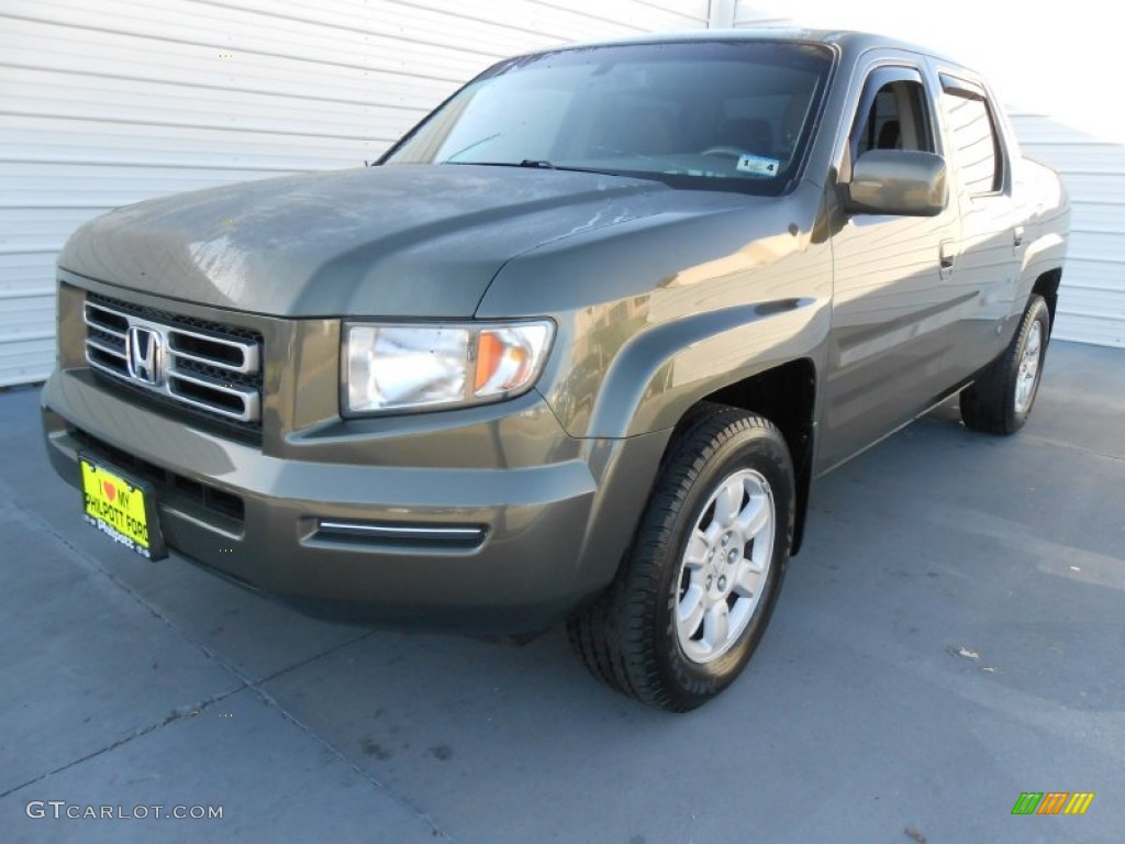 2006 Ridgeline RTL - Amazon Green Metallic / Olive photo #7