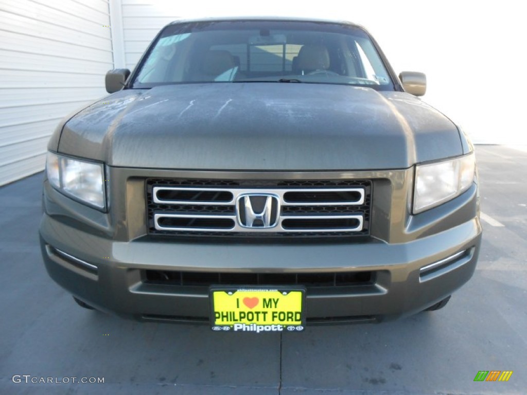 2006 Ridgeline RTL - Amazon Green Metallic / Olive photo #8
